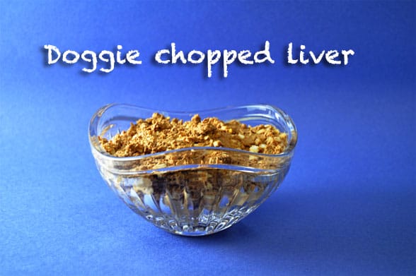 Kong Stuffing Ideas: Doggie Chopped Liver!